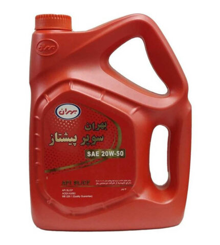 روغن موتور بهران سوپر پیشتاز ۲۰W50 حجم ۴ لیتر SL/CF