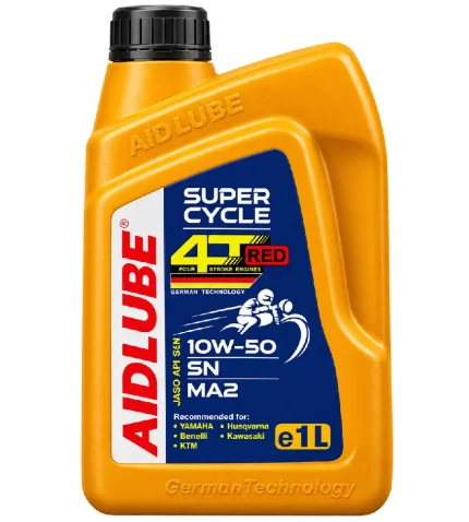 روغن موتور موتورسیکلت ایدلوب Super Cycle 4T Red SAE 10W-50